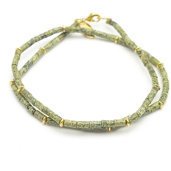 Armband facet 6mm (champagne)