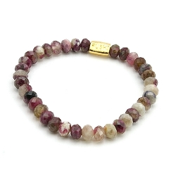 Armband facet 6mm (champagne)