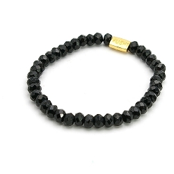 Armband facet 6mm (champagne)