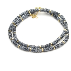 Armband facet 6mm (champagne)