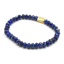 Armband facet 6mm (champagne)