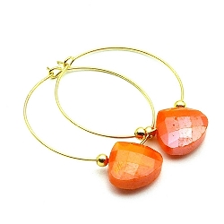 Armband facet 6mm (champagne)