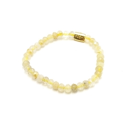 Armband facet 6mm (champagne)