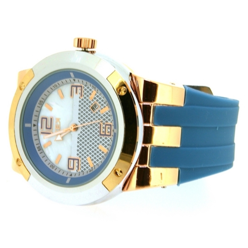 KEK horloge unisex blauw