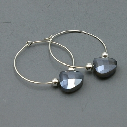 Armband facet 6mm (champagne)