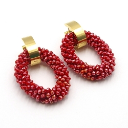 Armband facet 6mm (champagne)