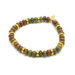 Armband facet 6mm (champagne)