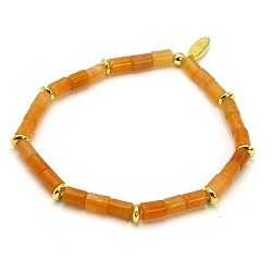 Armband facet 6mm (champagne)