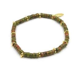 Armband facet 6mm (champagne)