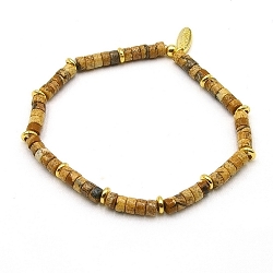 Armband facet 6mm (champagne)