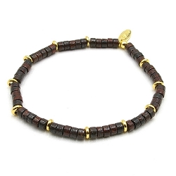 Armband facet 6mm (champagne)