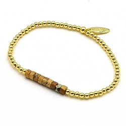 Armband facet 6mm (champagne)