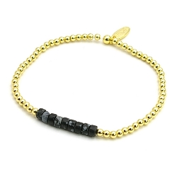 Armband facet 6mm (champagne)