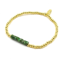 Armband facet 6mm (champagne)