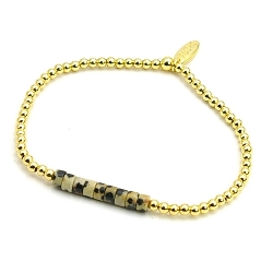 Armband facet 6mm (champagne)