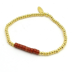 Armband facet 6mm (champagne)