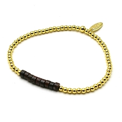 Armband facet 6mm (champagne)