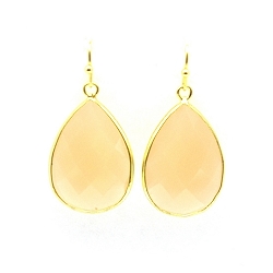 Armband facet 6mm (champagne)