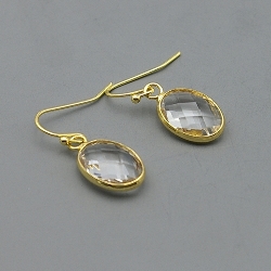 Armband facet 6mm (champagne)