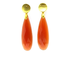 Armband facet 6mm (champagne)