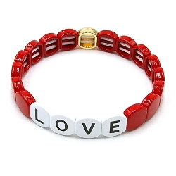 Armband facet 6mm (champagne)