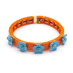 Armband facet 6mm (champagne)