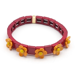 Armband facet 6mm (champagne)