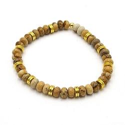 Armband facet 6mm (champagne)