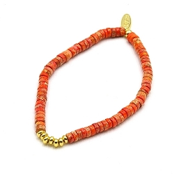 Armband facet 6mm (champagne)