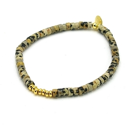 Armband facet 6mm (champagne)