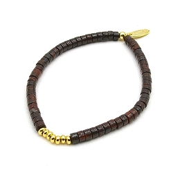 Armband facet 6mm (champagne)