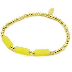 Armband facet 6mm (champagne)