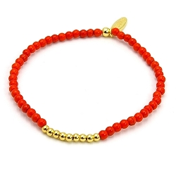 Armband facet 6mm (champagne)