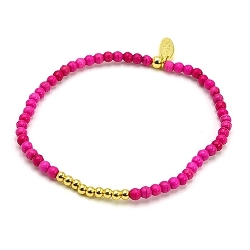 Armband facet 6mm (champagne)