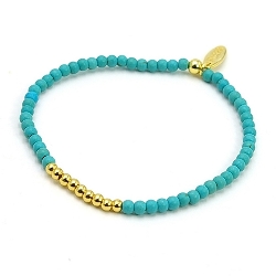 Armband facet 6mm (champagne)