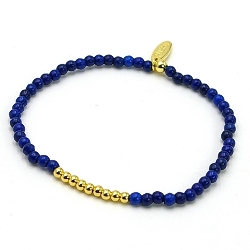 Armband facet 6mm (champagne)