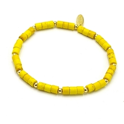 Armband facet 6mm (champagne)