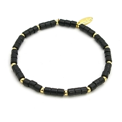 Armband facet 6mm (champagne)