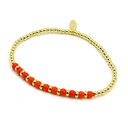 Armband facet 6mm (champagne)