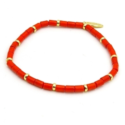 Armband facet 6mm (champagne)