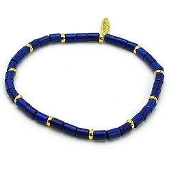 Armband facet 6mm (champagne)