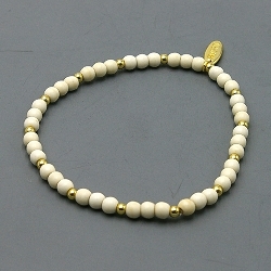 Armband facet 6mm (champagne)