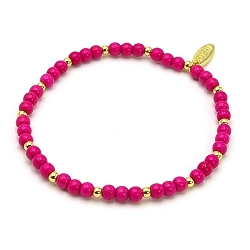 Armband facet 6mm (champagne)