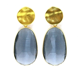 Armband facet 6mm (champagne)