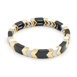 Armband facet 6mm (champagne)