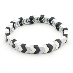 Armband facet 6mm (champagne)