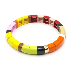 Armband facet 6mm (champagne)