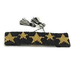 Armband facet 6mm (champagne)