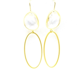 Armband facet 6mm (champagne)