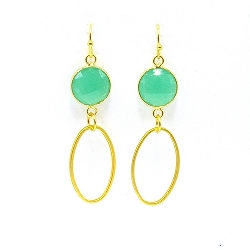 Armband facet 6mm (champagne)